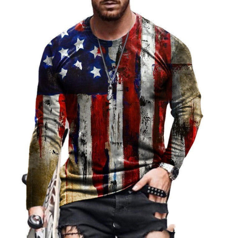 U.S. Veteran Flag Sleeve Shirt