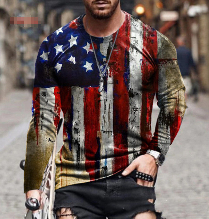 U.S. Veteran Flag Sleeve Shirt